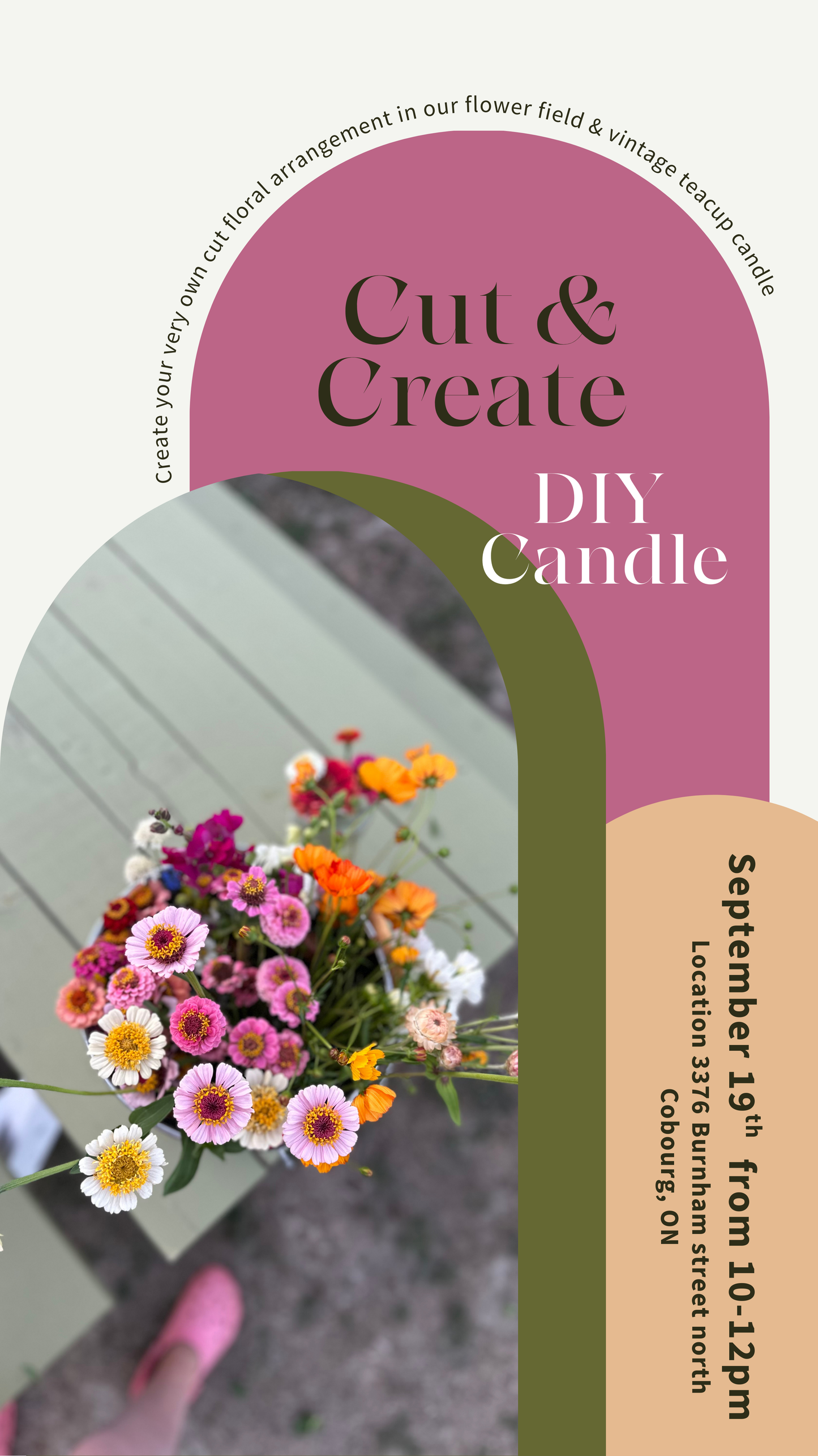 Cut & Create + Teacup Candle - September